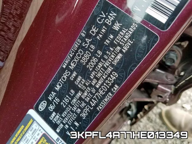 3KPFL4A77HE013349 фото 2