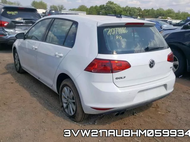 3VW217AU8HM059934 фото 4