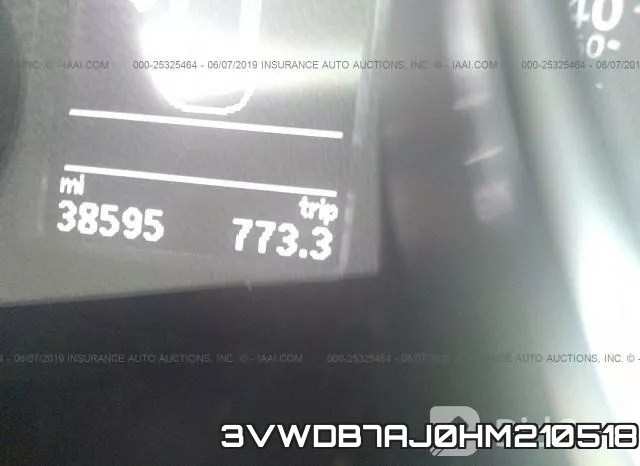 3VWDB7AJ0HM210518 фото 8