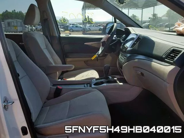 5FNYF5H49HB040015 фото 6
