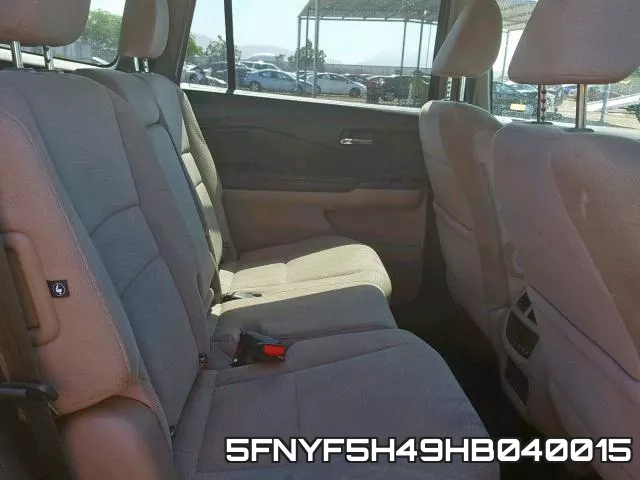 5FNYF5H49HB040015 фото 7