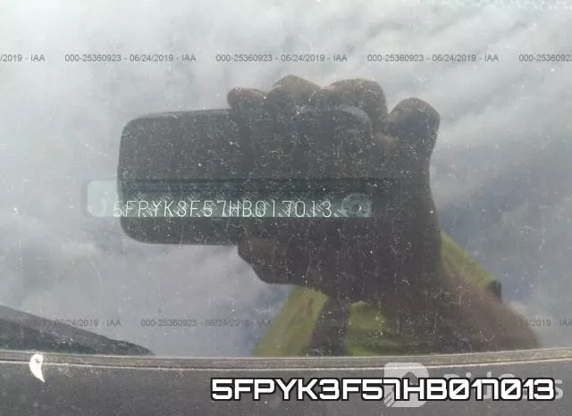 5FPYK3F57HB017013 фото 10