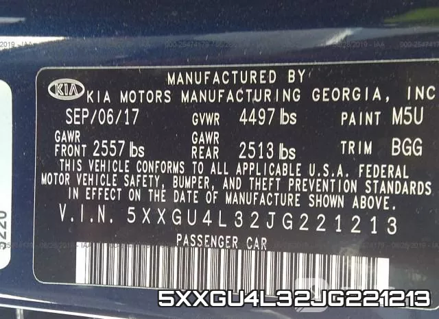 5XXGU4L32JG221213 фото 10