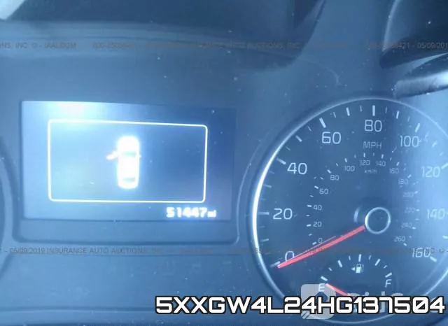 5XXGW4L24HG137504 фото 8