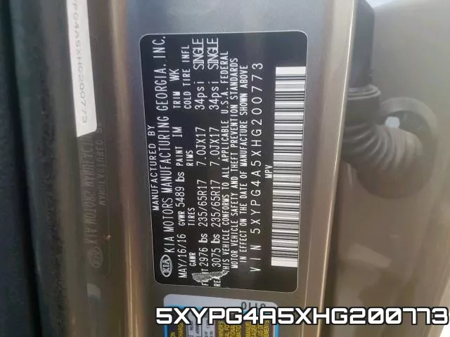 5XYPG4A5XHG200773 фото 2
