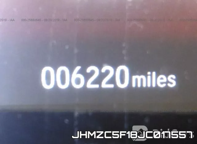 JHMZC5F18JC017557 фото 8