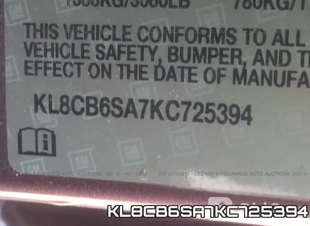 KL8CB6SA7KC725394 фото 9