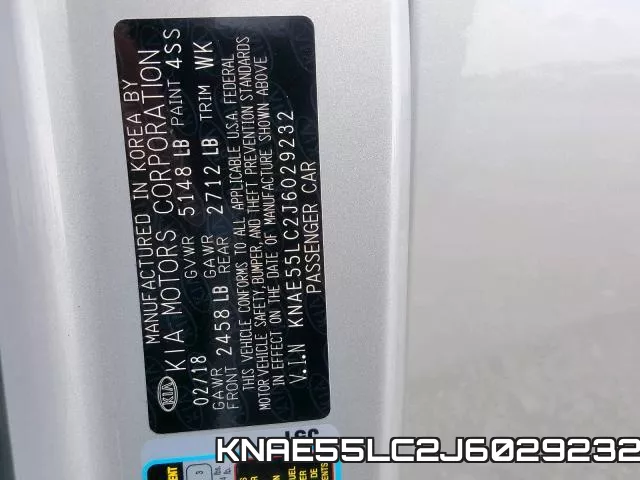 KNAE55LC2J6029232 фото 2