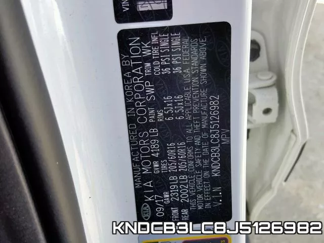 KNDCB3LC8J5126982 фото 2