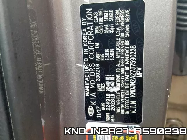 KNDJN2A27J7590238 фото 2