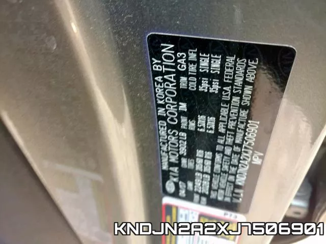 KNDJN2A2XJ7506901 фото 2
