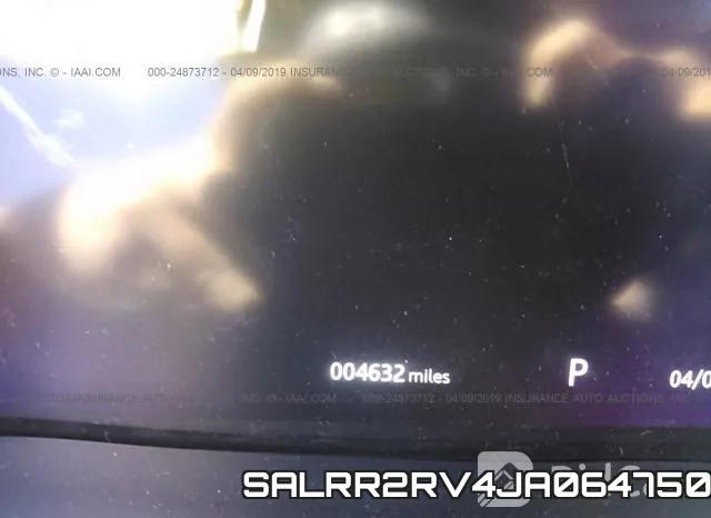 SALRR2RV4JA064750 фото 8
