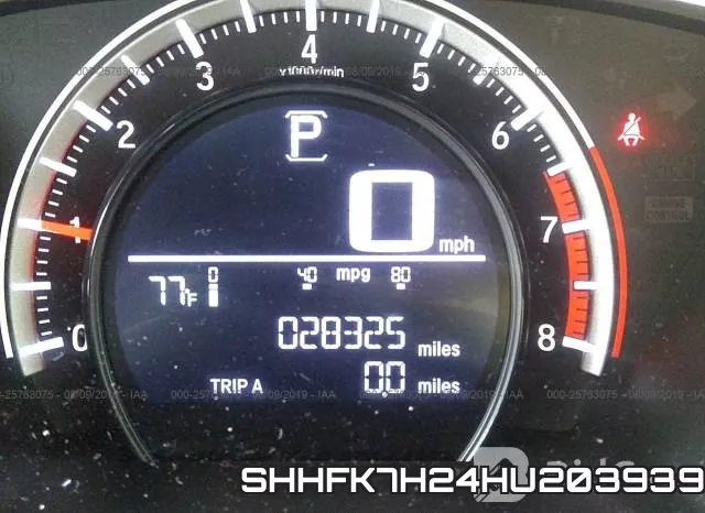 SHHFK7H24HU203939 фото 8