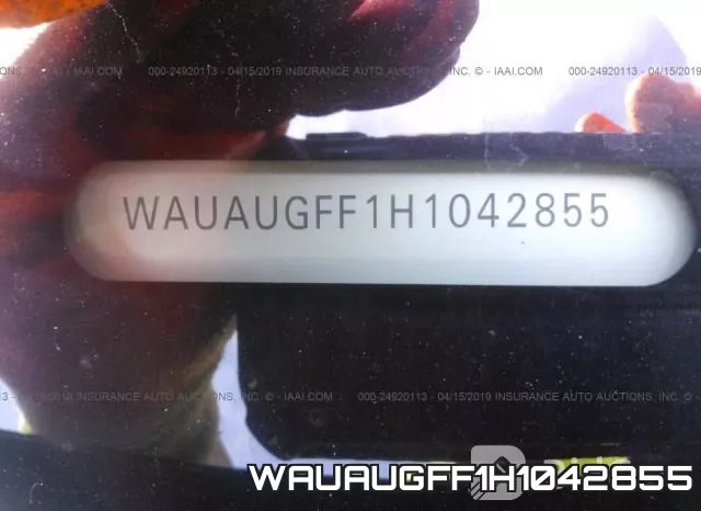 WAUAUGFF1H1042855 фото 10