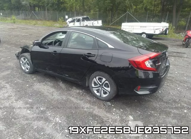 19XFC2E58JE035752 фото 4