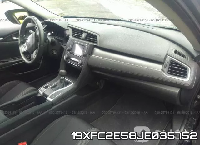 19XFC2E58JE035752 фото 6