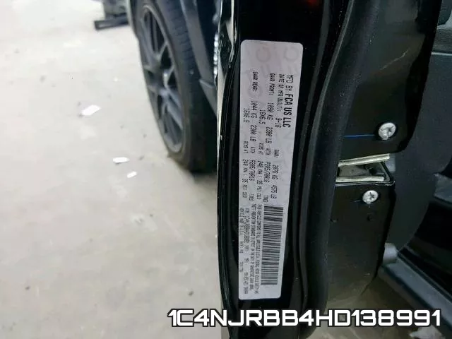 1C4NJRBB4HD138991 фото 2