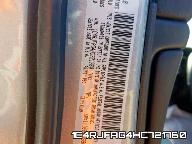 1C4RJFAG4HC721760 фото 2