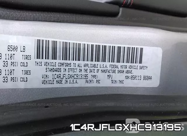 1C4RJFLGXHC913195 фото 10