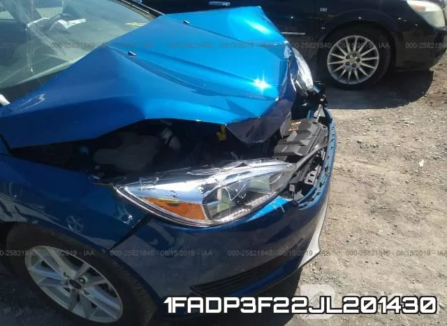 1FADP3F22JL201430 фото 7