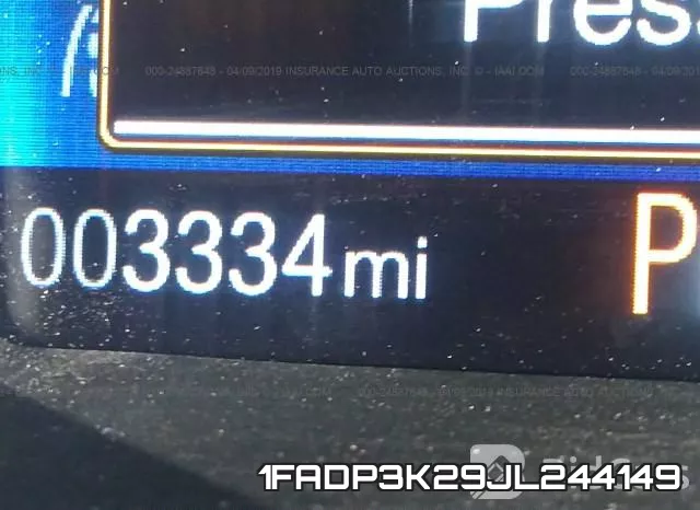 1FADP3K29JL244149 фото 8