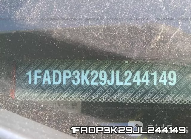 1FADP3K29JL244149 фото 10