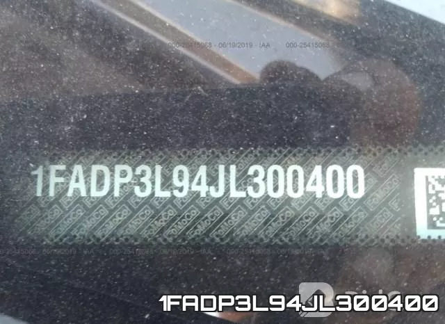 1FADP3L94JL300400 фото 10