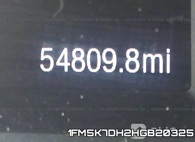 1FM5K7DH2HGB20325 фото 8
