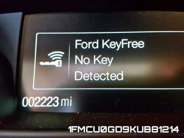 1FMCU0GD9KUB81214 фото 9