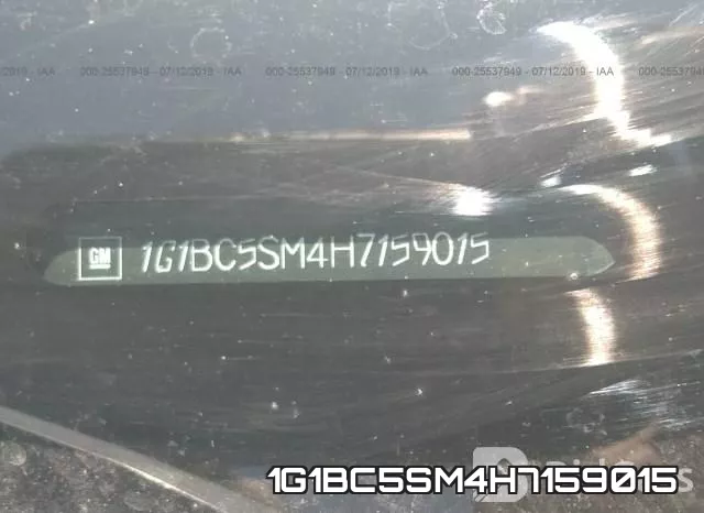 1G1BC5SM4H7159015 фото 10