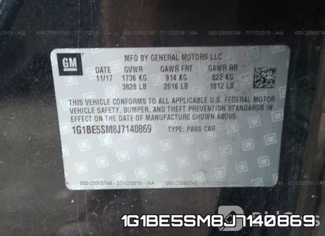 1G1BE5SM8J7140869 фото 10