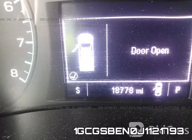 1GCGSBEN0J1121793 фото 8