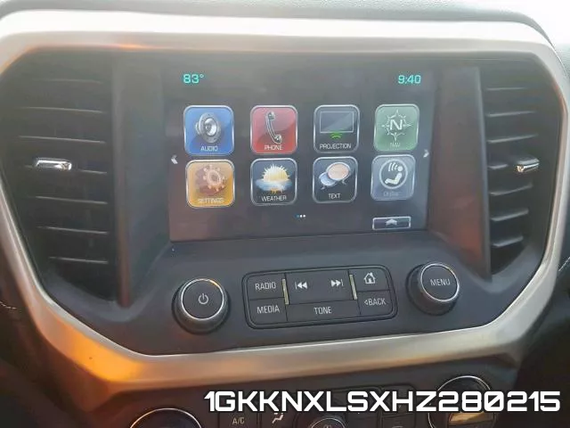1GKKNXLSXHZ280215 фото 10