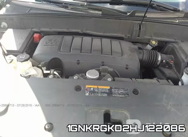 1GNKRGKD2HJ122086 фото 2