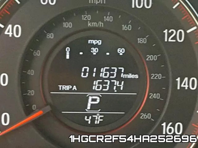 1HGCR2F54HA252696 фото 9