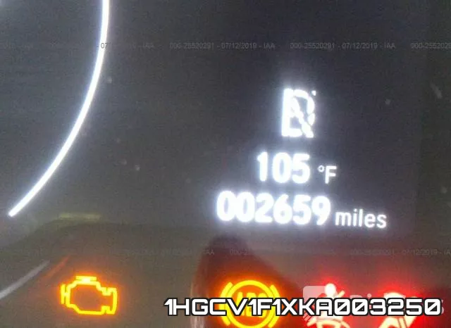 1HGCV1F1XKA003250 фото 8