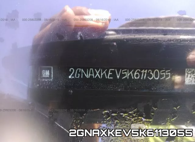 2GNAXKEV5K6113055 фото 10