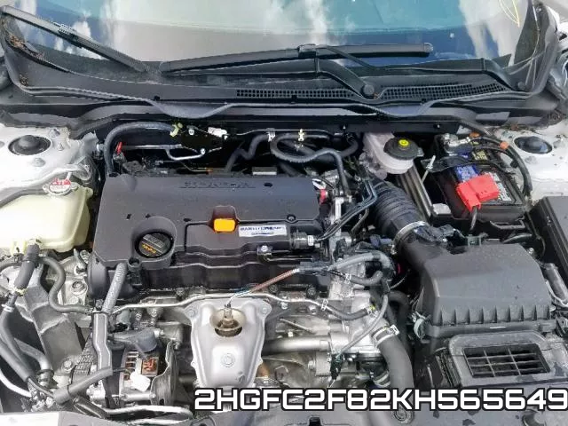 2HGFC2F82KH565649 фото 8