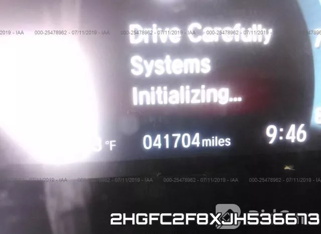 2HGFC2F8XJH536673 фото 8