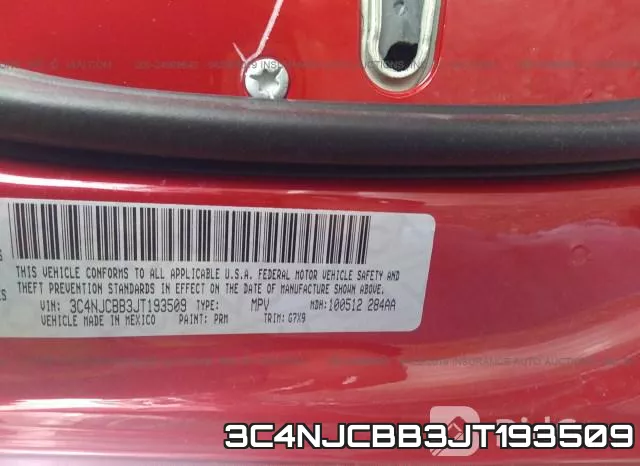3C4NJCBB3JT193509 фото 10