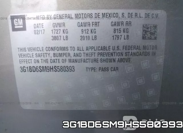 3G1BD6SM9HS580393 фото 10