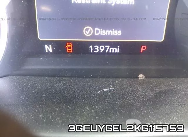 3GCUYGEL2KG115753 фото 8