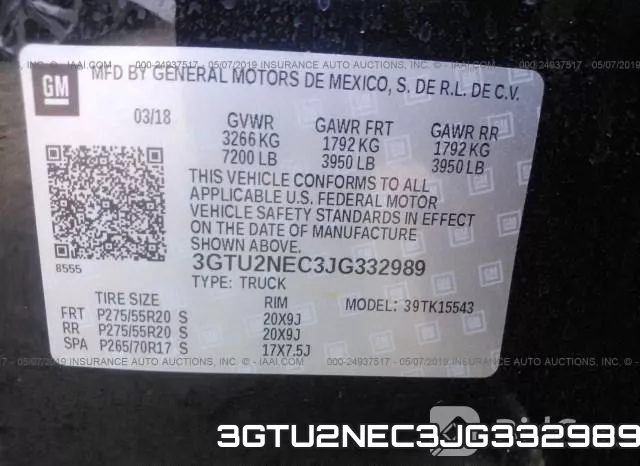3GTU2NEC3JG332989 фото 10
