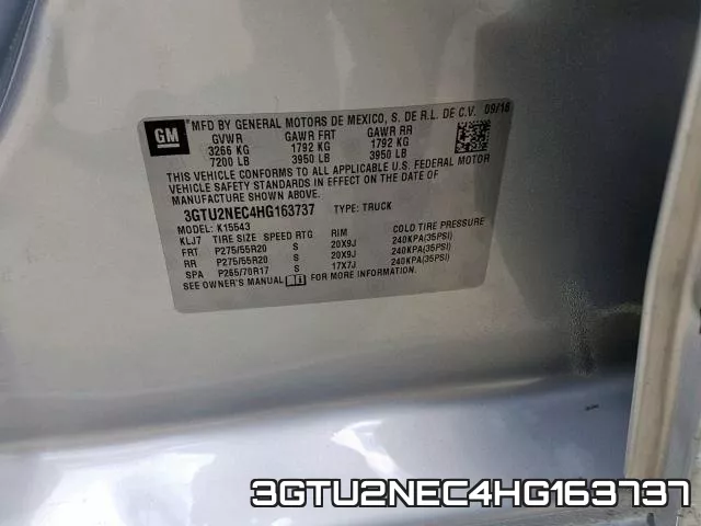 3GTU2NEC4HG163737 фото 2