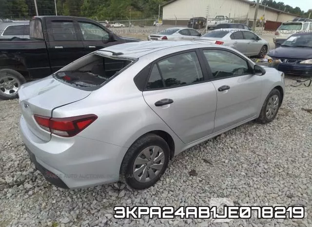 3KPA24AB1JE078219 фото 4