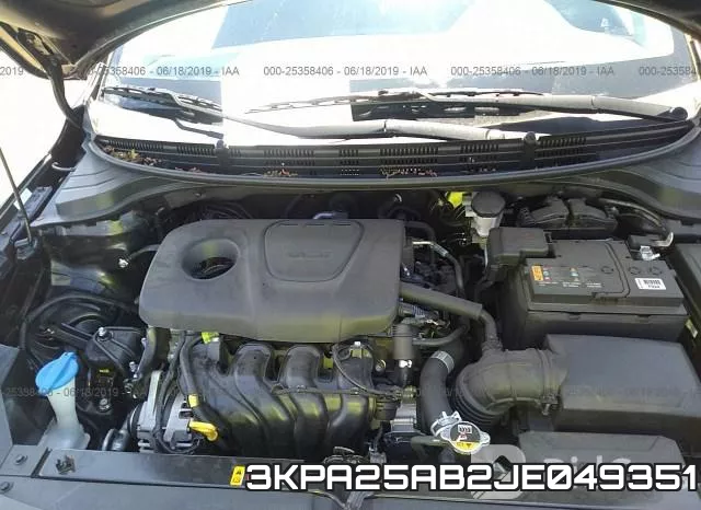 3KPA25AB2JE049351 фото 2
