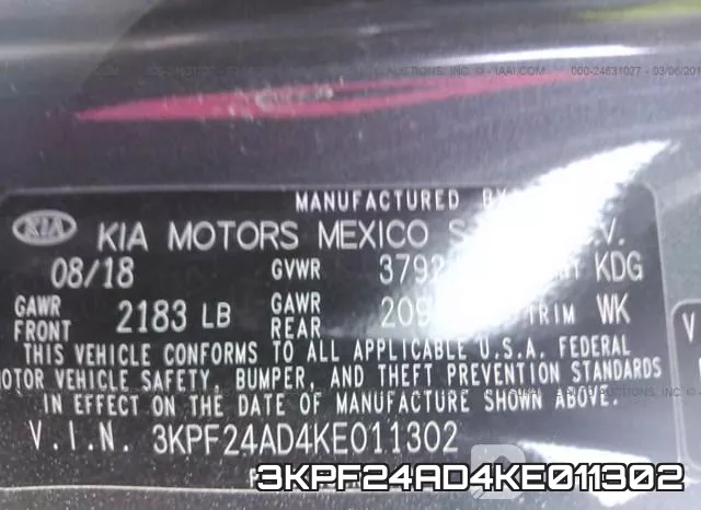 3KPF24AD4KE011302 фото 10
