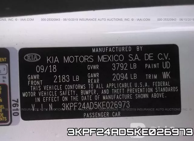 3KPF24AD5KE026973 фото 10