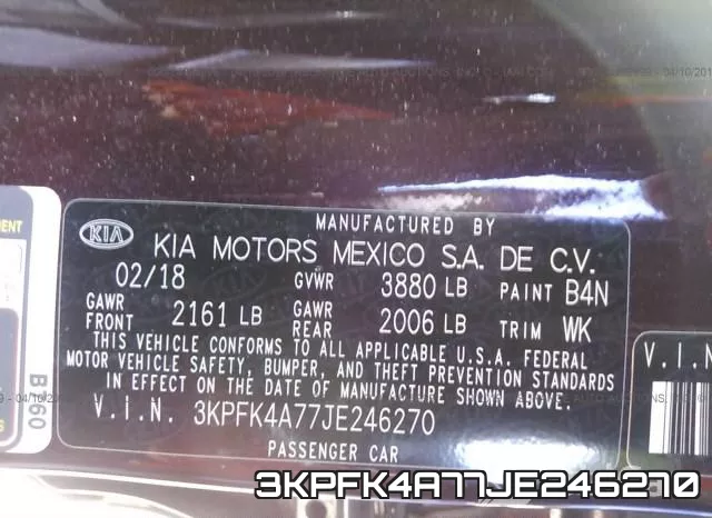 3KPFK4A77JE246270 фото 10