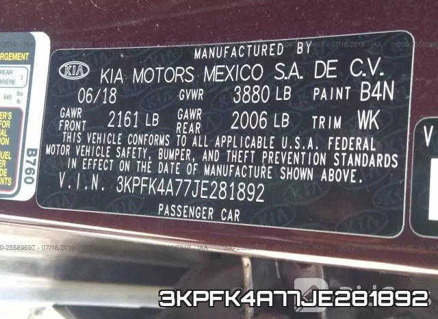 3KPFK4A77JE281892 фото 10